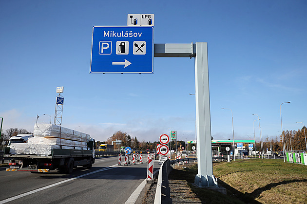 Dvakrát víc míst, moderní zázemí. V sobotu se otevře odpočívka Mikulášov na D1