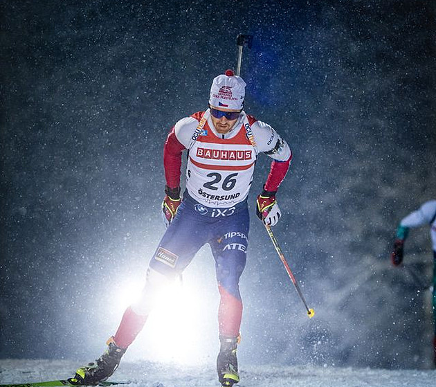 Biatlon ONLINE: Stíhací závod mužů. S Östersundem se rozloučí i čtveřice Čechů