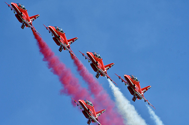 Co slíbili, to dodrželi. Red Arrows znovu přiletí na Dny NATO v Ostravě