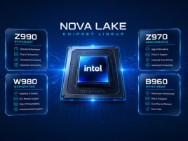 Chipsety pro Nova Lake Z990 a Z970 nabídnou přetaktování, B960 nikoli