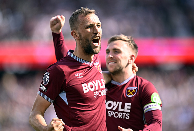 ONLINE: Souček skóroval, ale West Ham přichází o náskok. Tottenham drží vedení