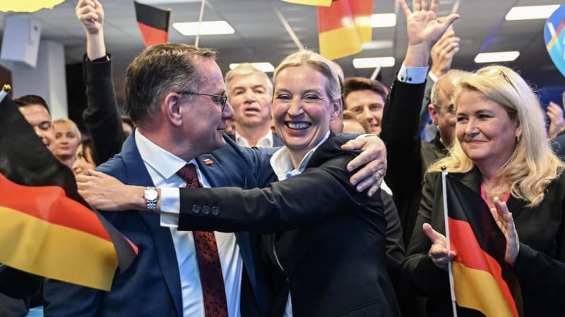 Drtivé vítězství AfD v Sasku-Anhaltsku může přinést politický pat. Na tahu je proruská BSW